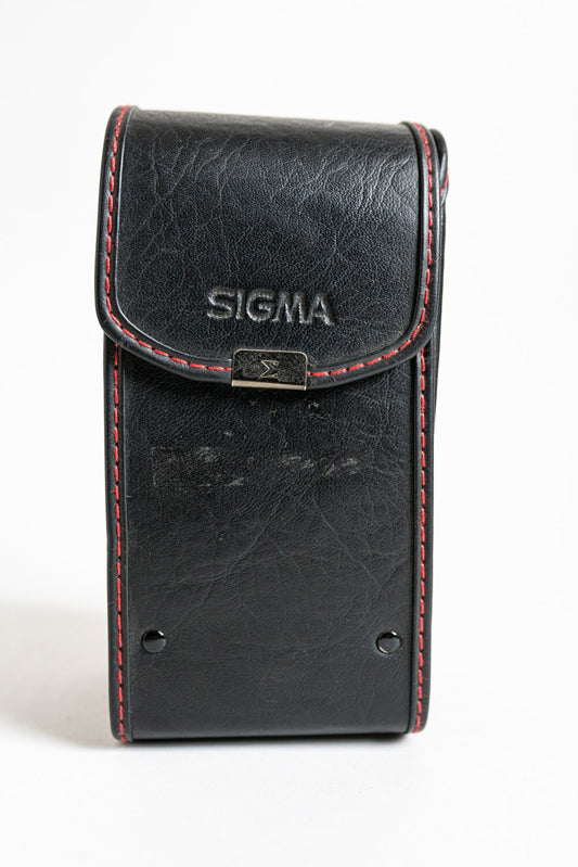 Vintage Black and Red Sigma Lens Case