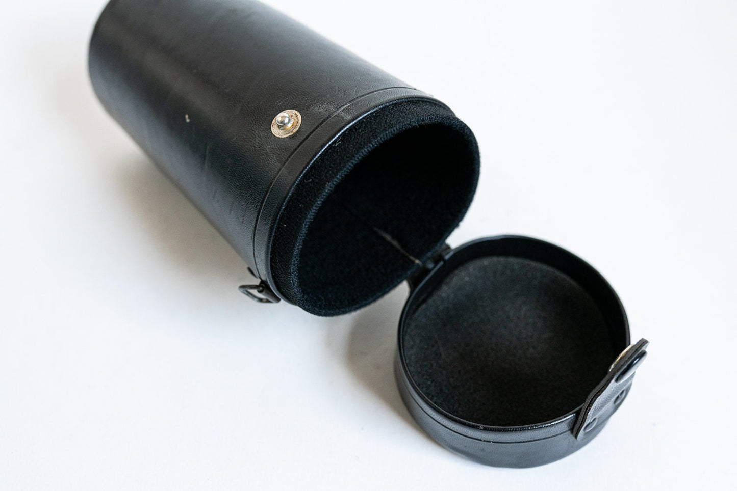 Vintage Black Sigma Hard Lens Case