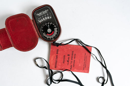 Vintage Weston Master II Universal Exposure Meter Art Deco Meter - Prop/Display