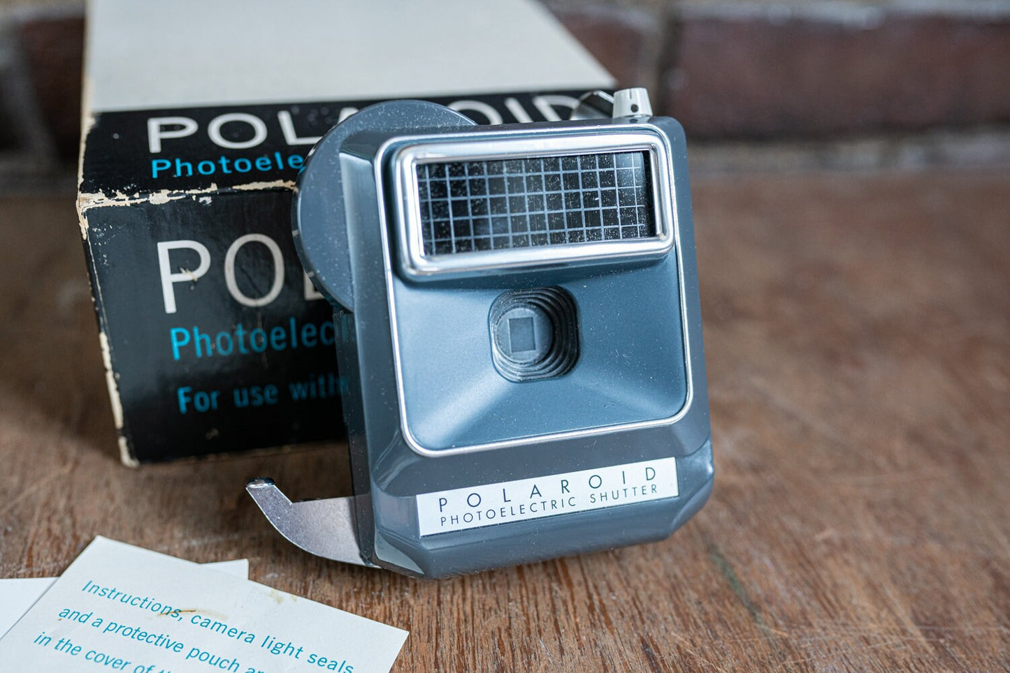 Art Deco Polaroid Photoelectric Shutter No. 440 - For Use w/ 3000 Speed Film