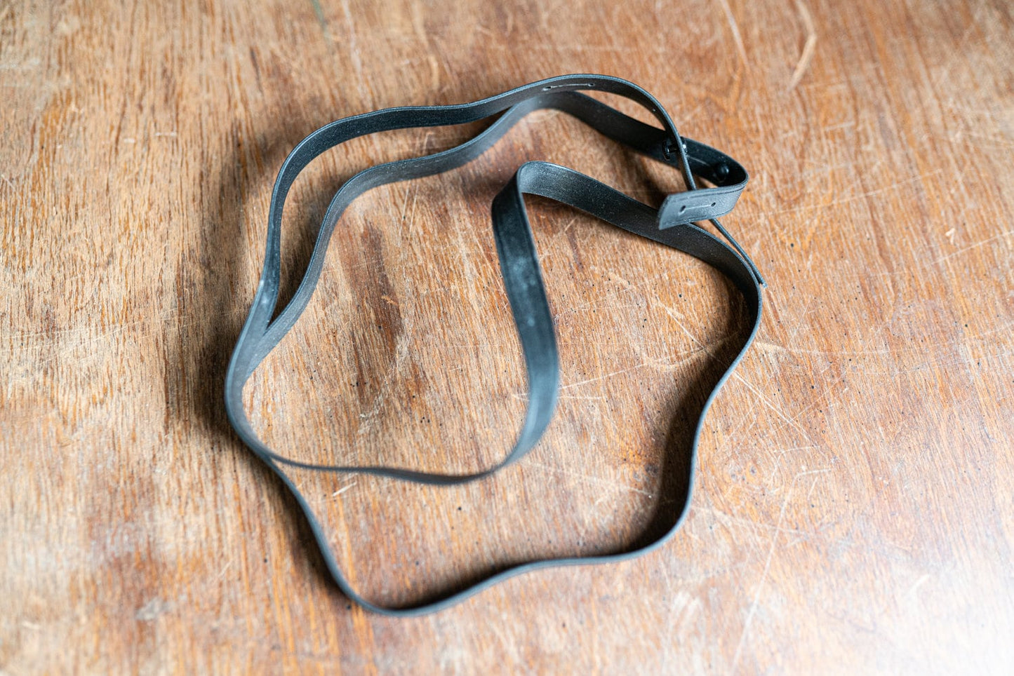 Vintage Black Vinyl Camera Strap - Originally for Yashica TL Electro 35