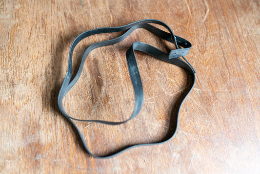 Vintage Black Vinyl Camera Strap - Originally for Yashica TL Electro 35