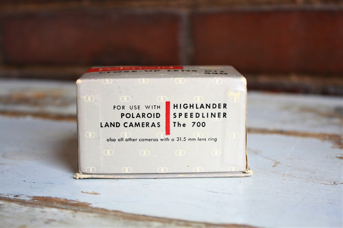 Vintage Polaroid Land Camera Close Up Lens Kit in Original Box