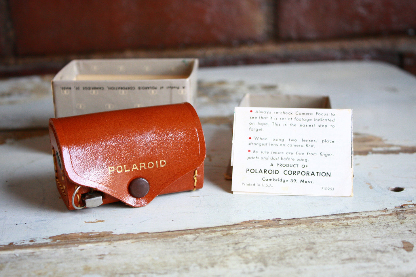 Vintage Polaroid Land Camera Close Up Lens Kit in Original Box
