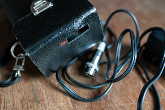 Black Side Case w/ Strap - Circa 1960s - Comes with Ultrablitz Meteor Accessory