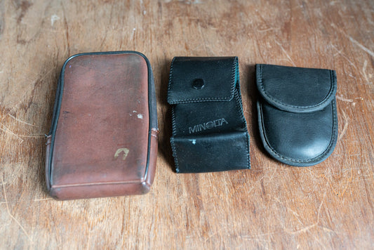 Camera Accessory Cases - Lot of 3 - Various Sizes