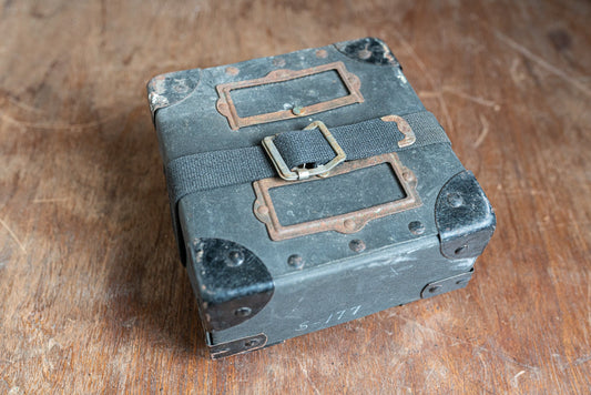Vintage Unifile Heavy Duty Slide Holder / Shipping Box