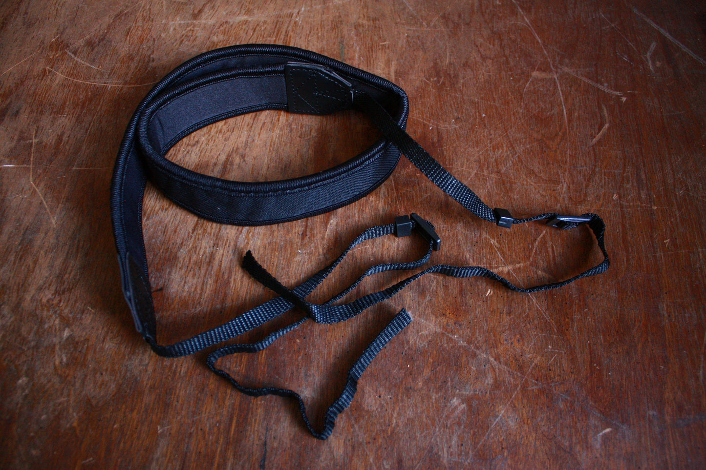 Wide Comfort Neoprene Camera Neck Strap Black