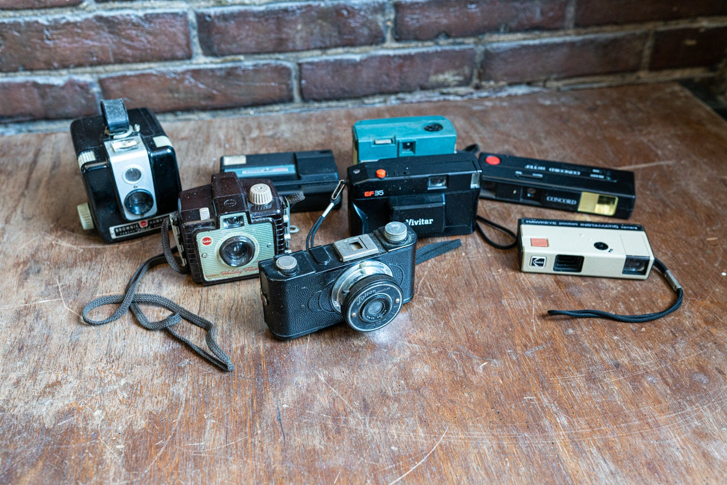 Camera Collection - Lot of 8 Cameras - Sold AS IS