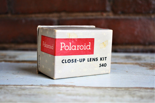 Vintage Polaroid Land Camera Close Up Lens Kit in Original Box