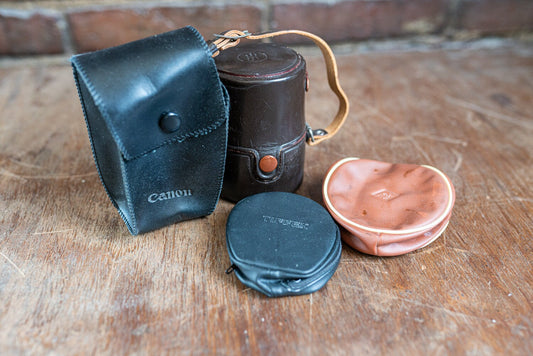 Camera Lens / Accessory Cases - Set of 4