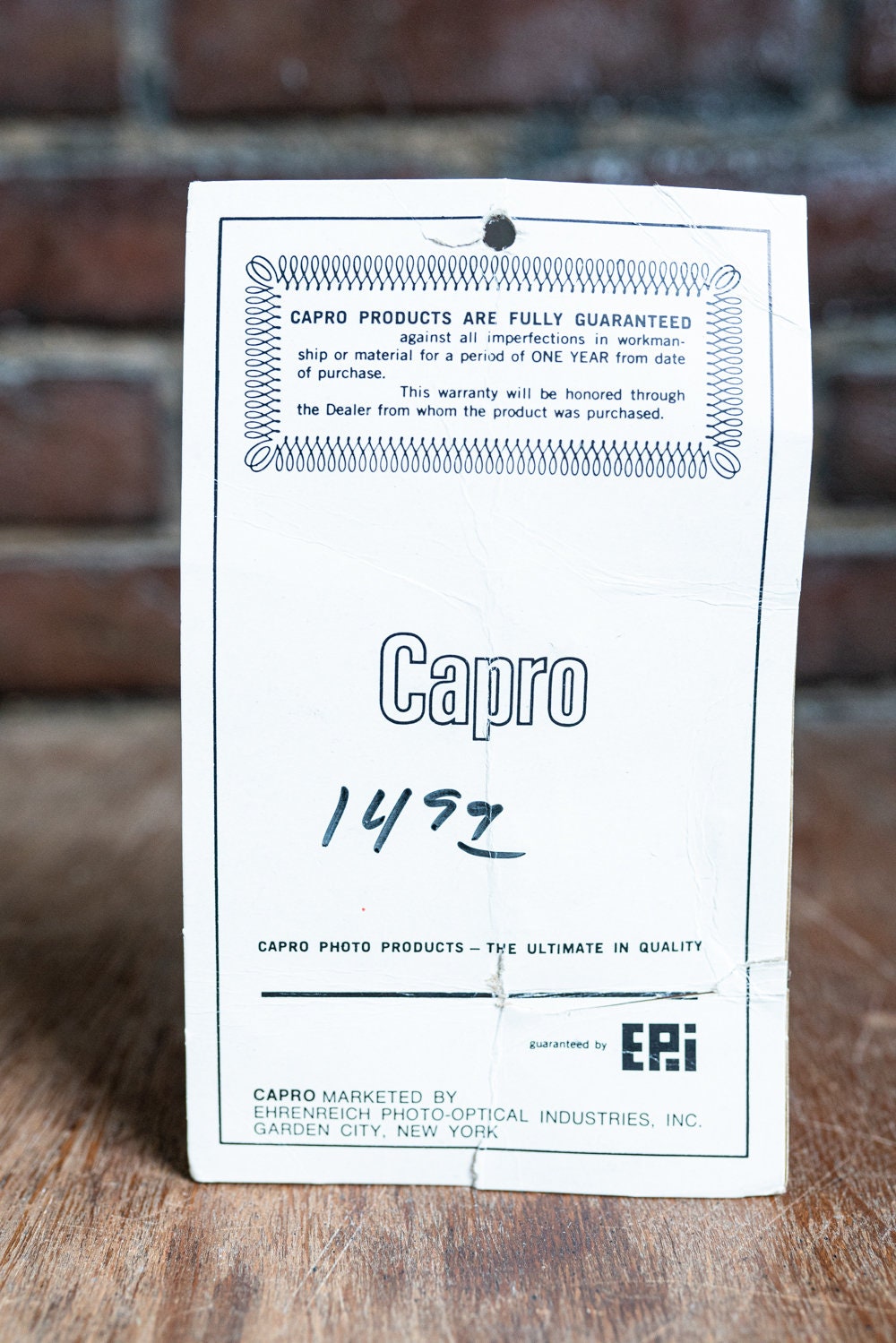 Capro Camera Clip for 110 Film Cameras - New Old Stock