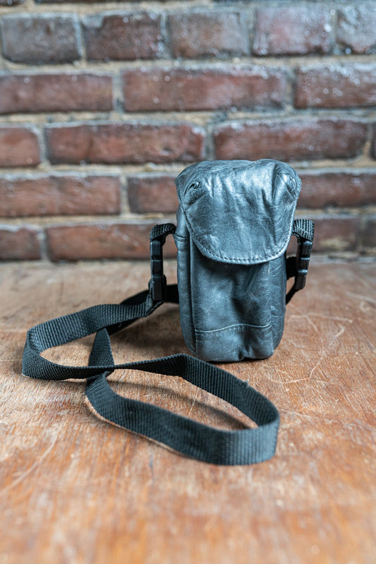 Vintage Black Camera Case w/ Strap - Circa 1960s