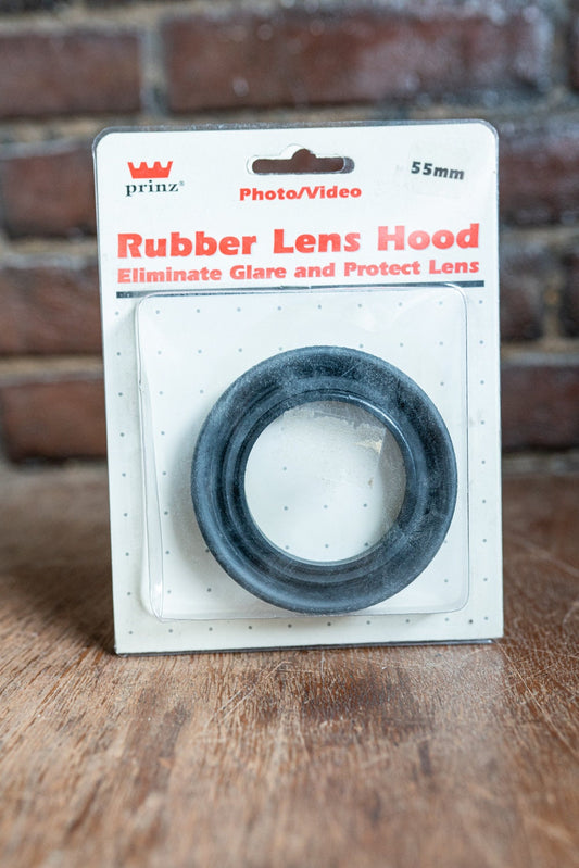 55mm Prinz Rubber Pop Up Lens Hood - New Old Stock