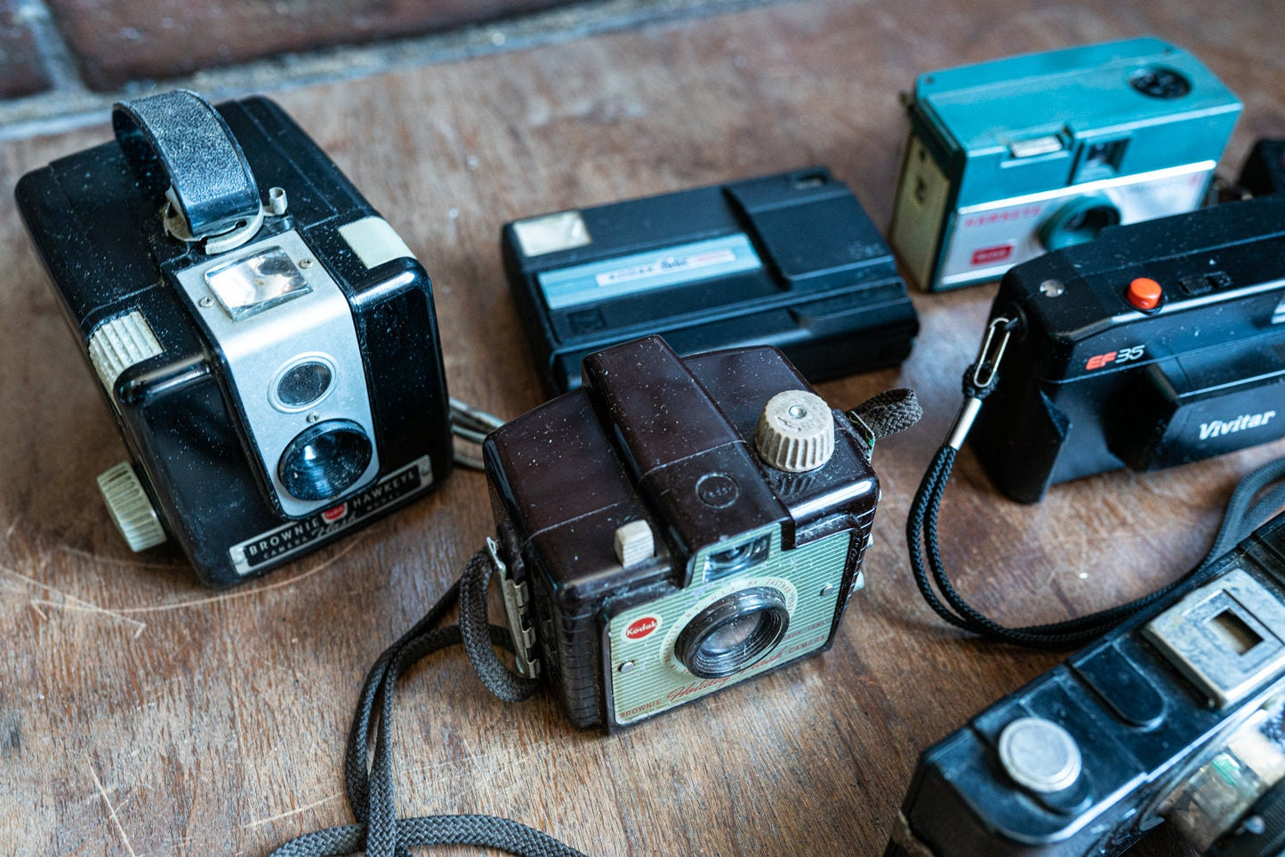 Camera Collection - Lot of 8 Cameras - Sold AS IS