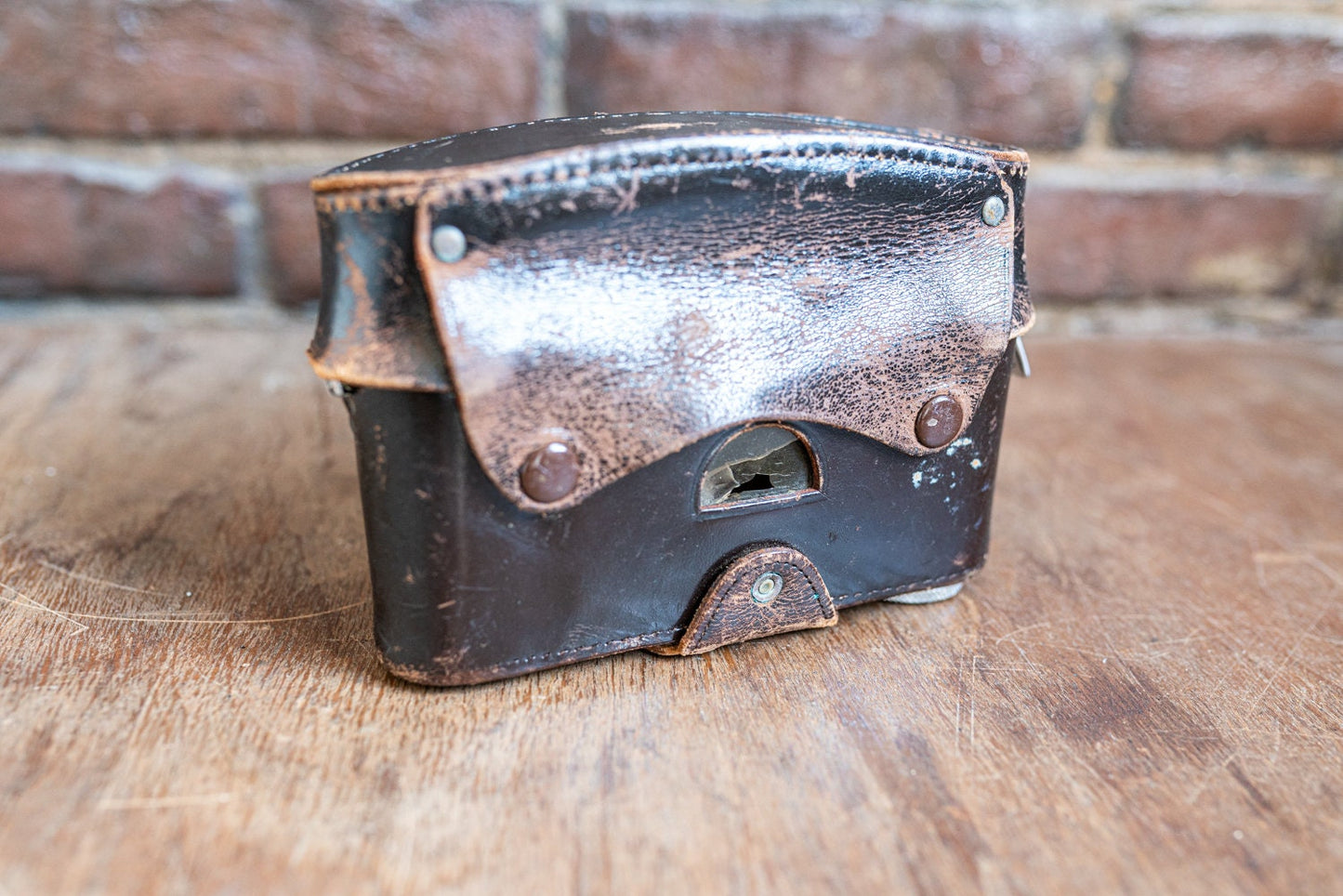 Vintage Leather Leica M Series E Leitz Wetzlar Fitted Camera Case