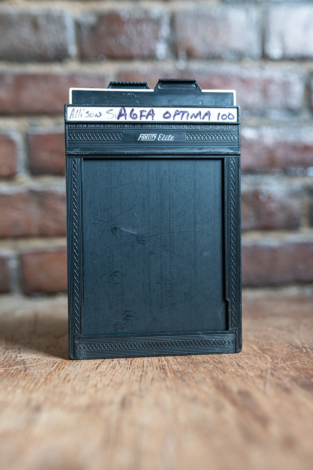 Fidelity 4x5 Sheet Film Holder w/ Potential Film