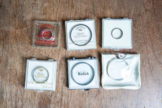 Vintage Portrait and Close Up Filters - Lot of 6
