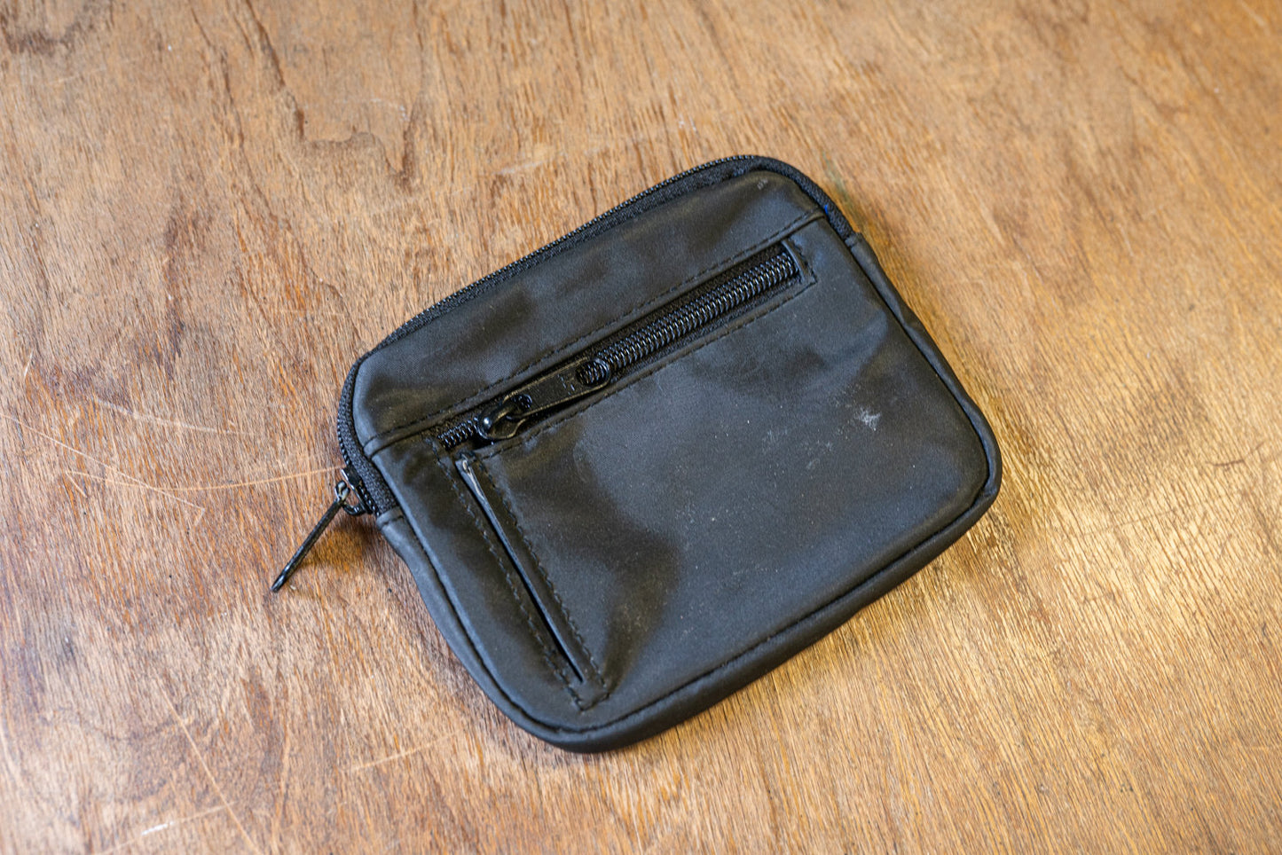 Small Black Accessory Case or Sporty Wallet