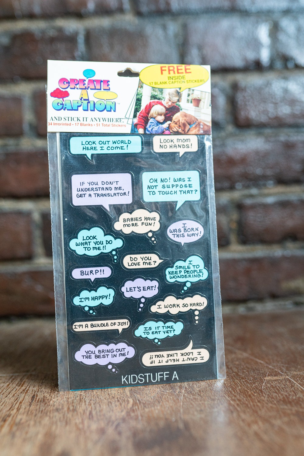 Create A Caption - Kidstuff