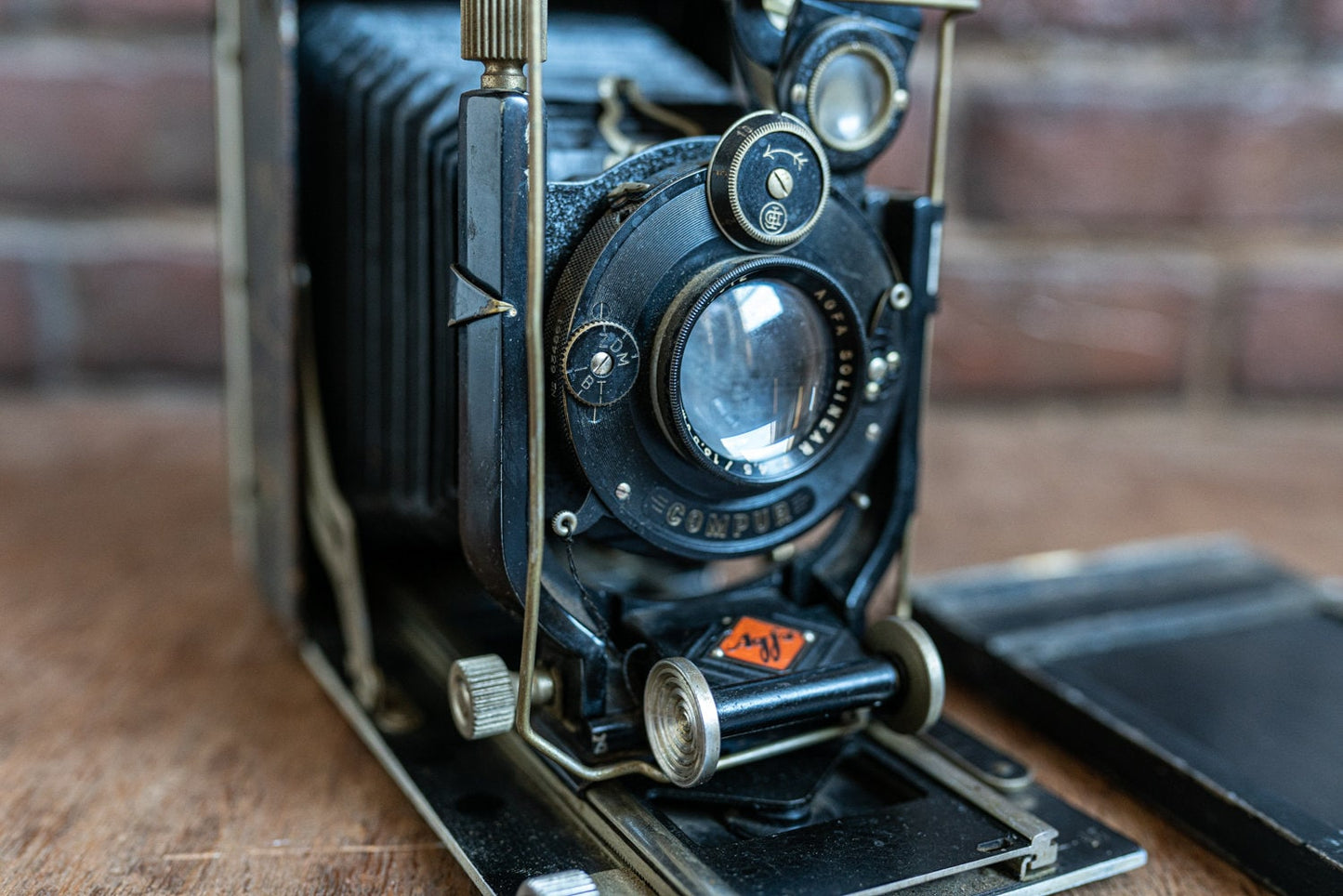 Agfa Plate Camera - 3 1/4" x 4 1/4" - Comes with Two Film Holder Backs