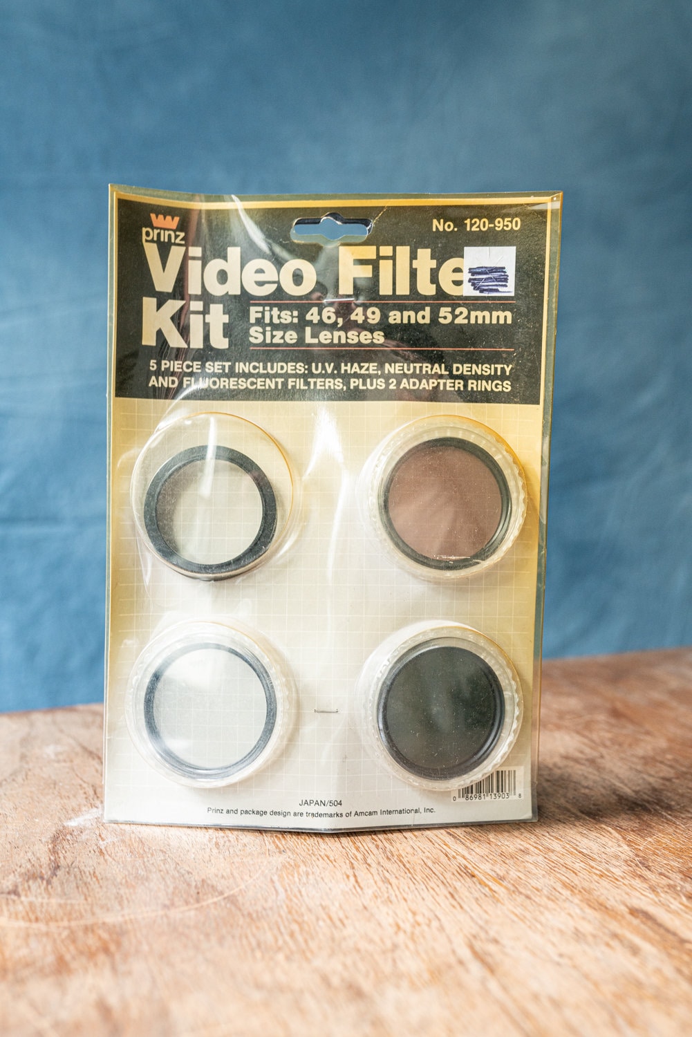 Prinz Video Filter Kit - Fits 46, 49 and 52mm Size Lenses - New Old Stock