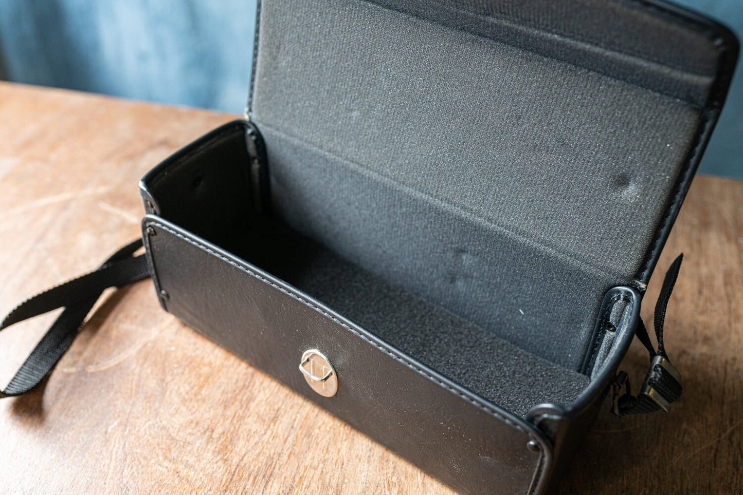 Vintage Black Sigma Lens Hard Case w/ Strap