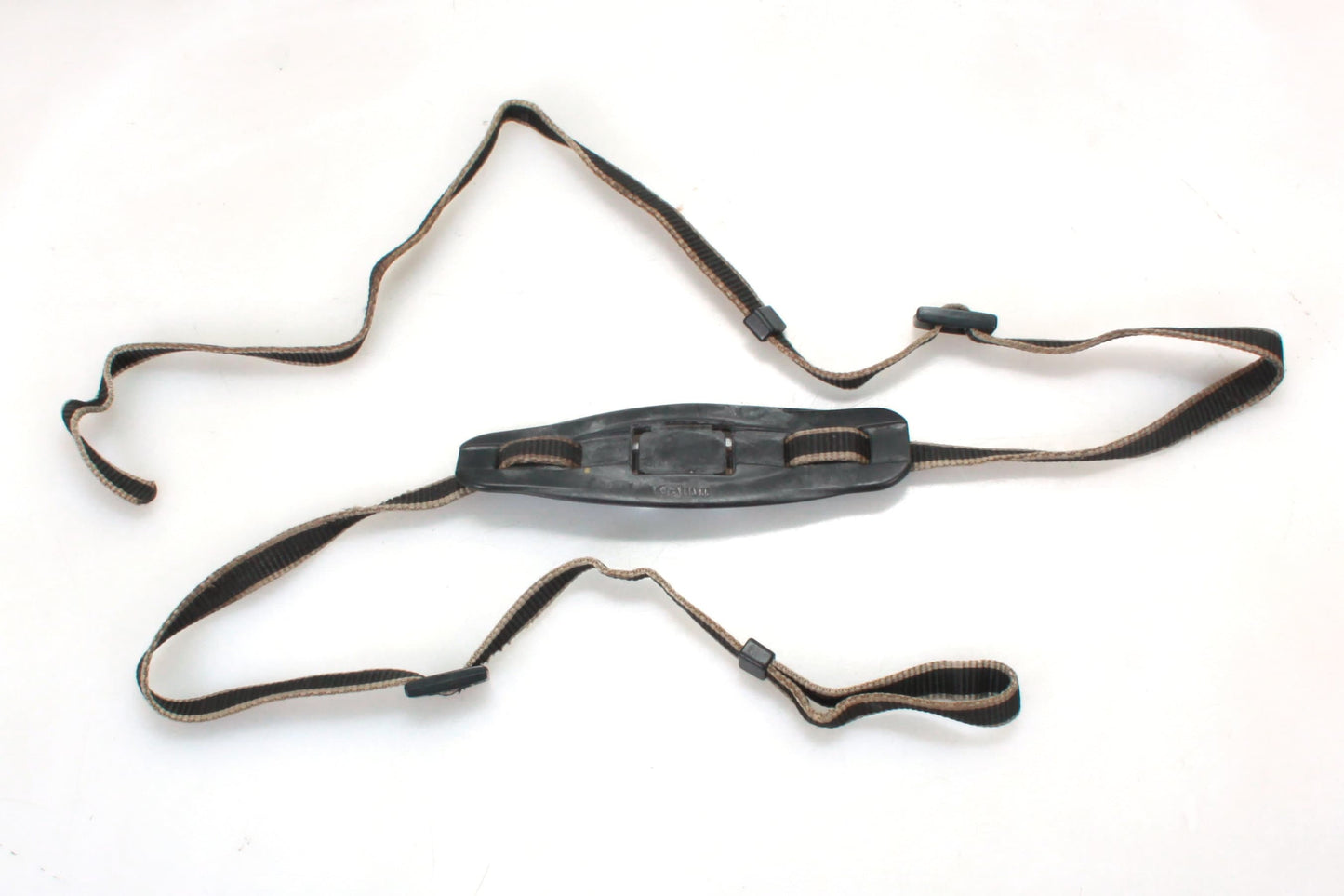 Canon Black & Gray Neck Strap Vintage