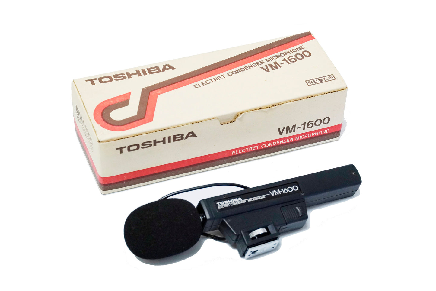 Toshiba Electret Condencer Microphone VM -1600 - Like New In Box