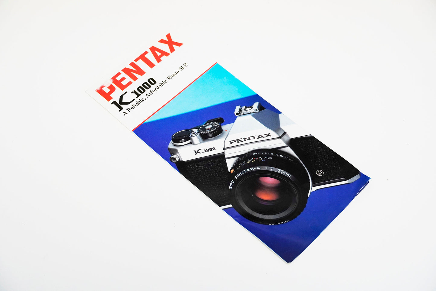 Vintage Pentax K1000 Brochure