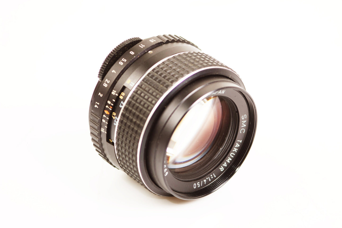 Pentax 50mm f1.4 M42 SCREW Camera Lens w Caps