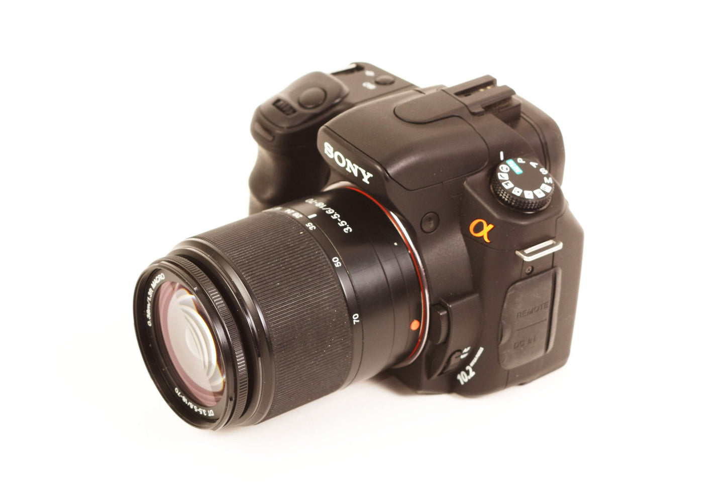 Sony A200 Digital Camera Outfit - Tested & Works with Lenses Flash Card and Acce