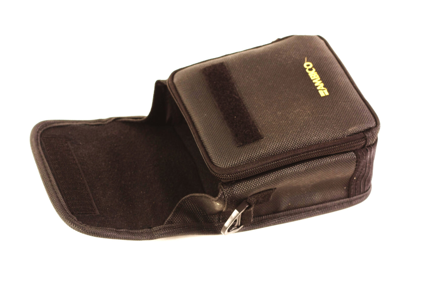 Ambico Black Canvas Camera Bag with Strap - Vintage 1990s