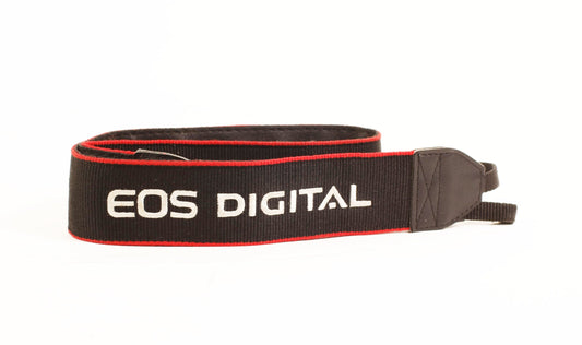 Canon EOS Digital Camera Strap - Red & Black