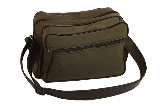 Vintage Army Green Camera Outfit Bag