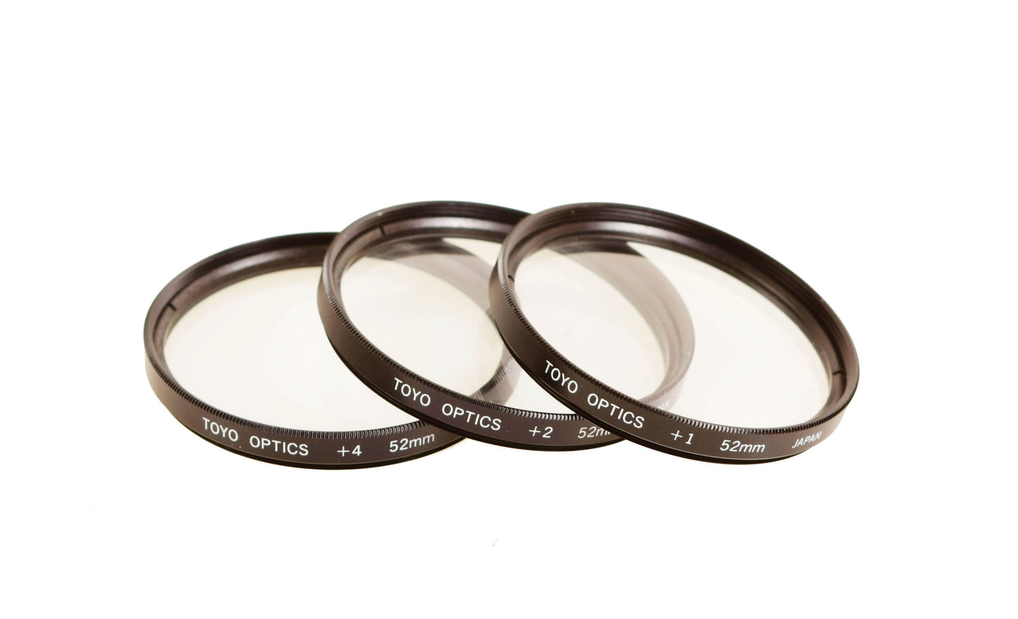 Toyo Optics 52mm Close Up Filter Set Of 3 With Case +1 +2 +4