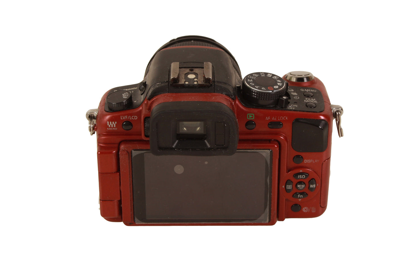 Panasonic Lumix DMC-G1 12.1MP Digital Mirror-Less Camera Red With 14-45mm F/3.5-
