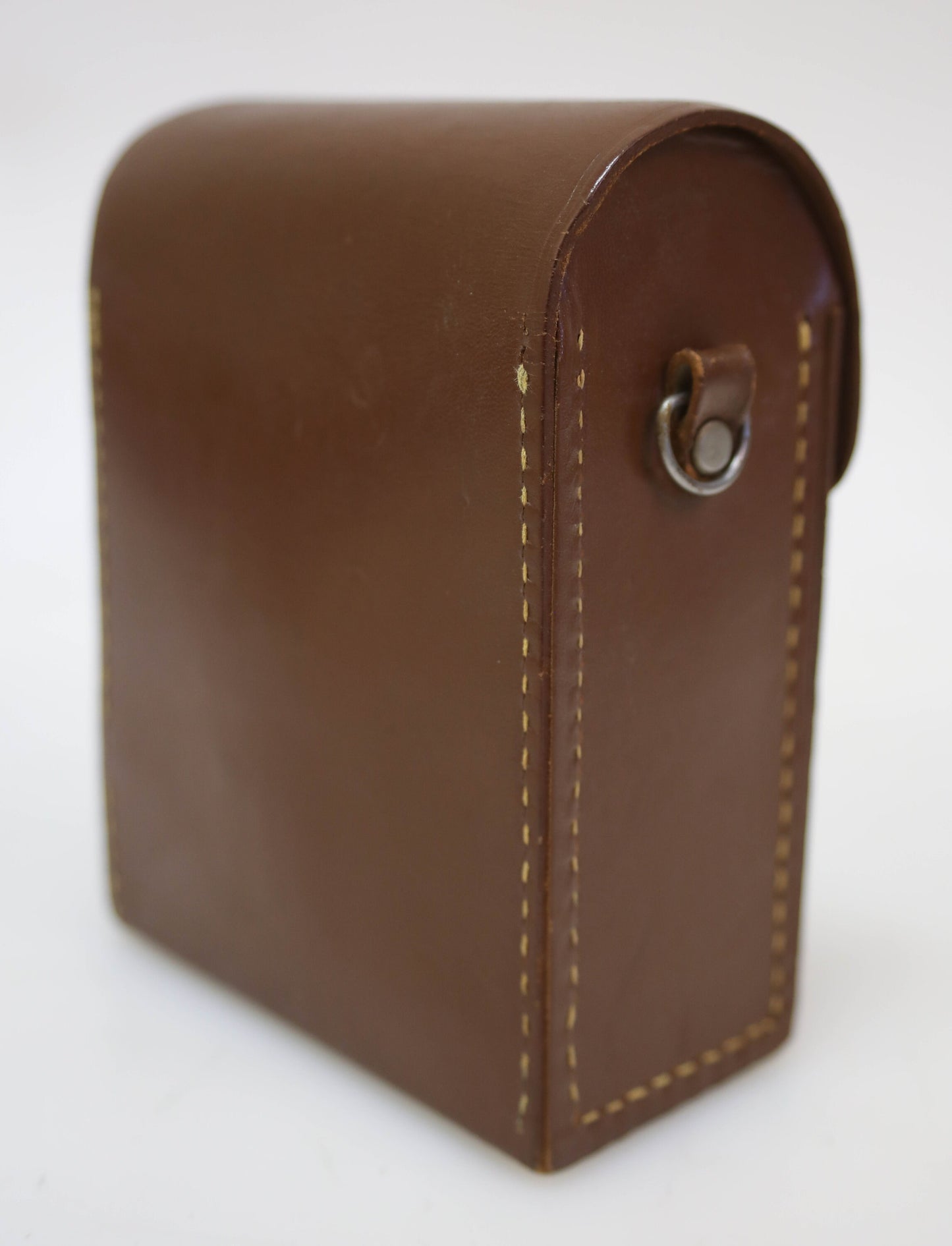 Vintage Camera Bag 1950s Brown Leather