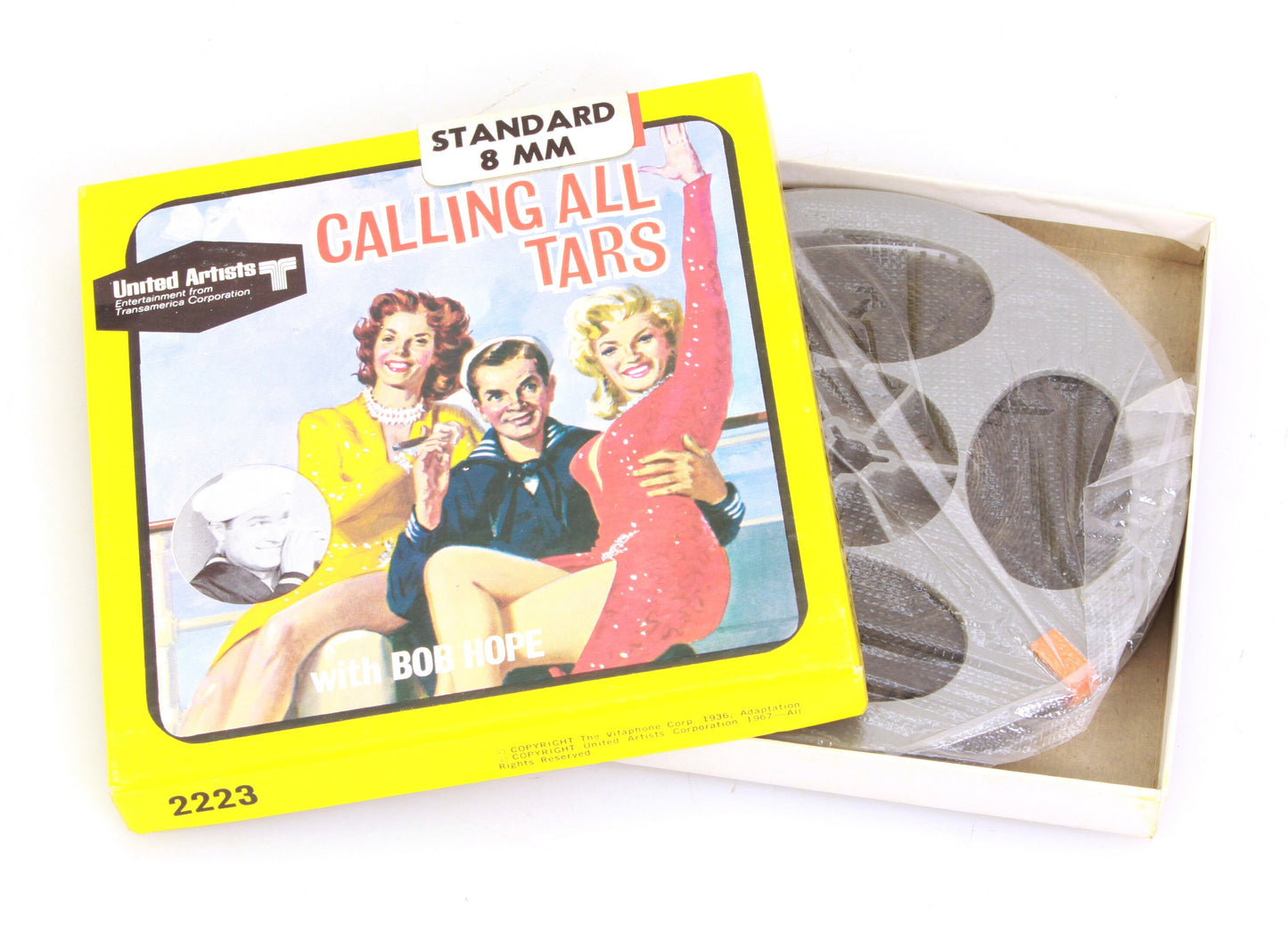 Vintage Bob Hope 8mm Standard Movie - Calling All Tars