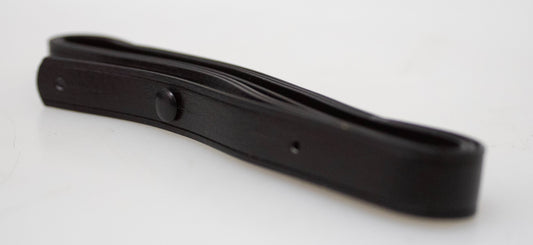 Vintage 1970s Black Vinyl Camera Strap