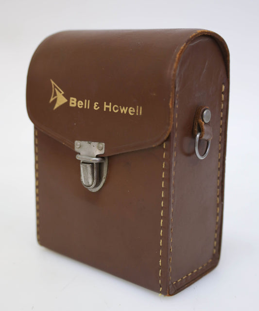 Vintage Camera Bag 1950s Brown Leather