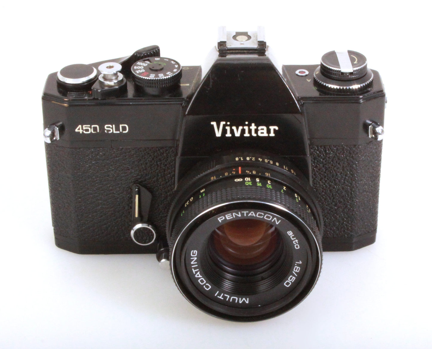 Vivitar 450/SLD 35MM SLR Student Camera With 3 Rolls of B&W Film
