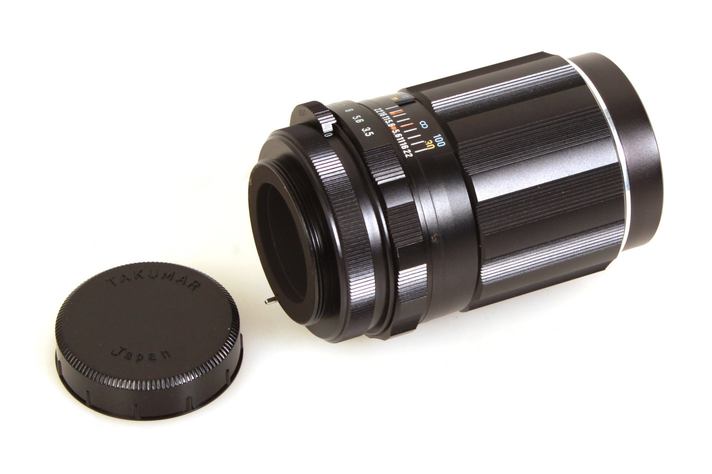 PENTAX M42/SCREW 135mm Super-Takumar Lens Caps/Hood/Case
