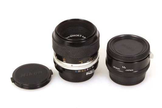 Nikon FILM LENS  Macro Lens 55mm f3.5 w/ Macro Close-up M2