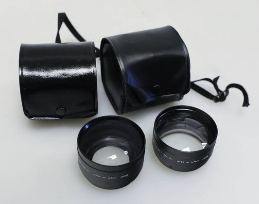46mm Wide Angle & Telephoto DeJur Lenses in Cases