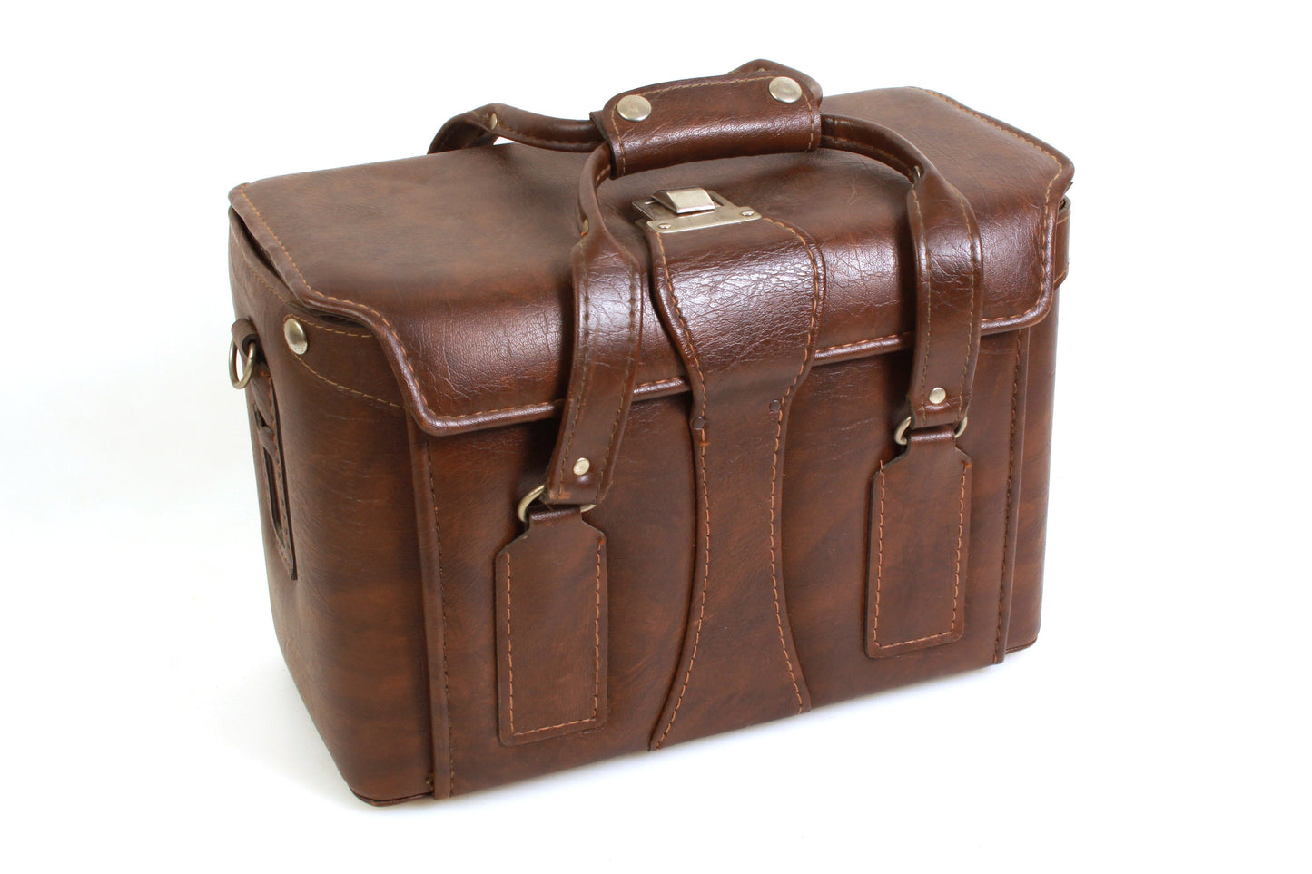 Camera Case Large 1960s Brown