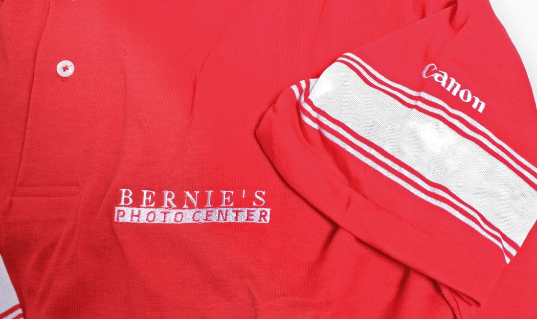 Canon Polo Shirt//Short Sleeve//Red Polo Shirt//X-Large//Business Shirt