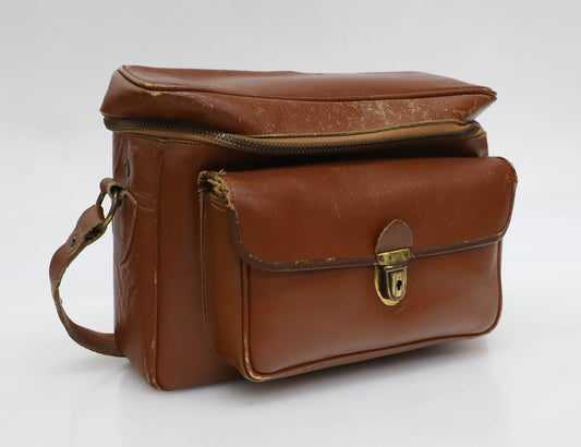 Vintage 1950s Leather Camera Case