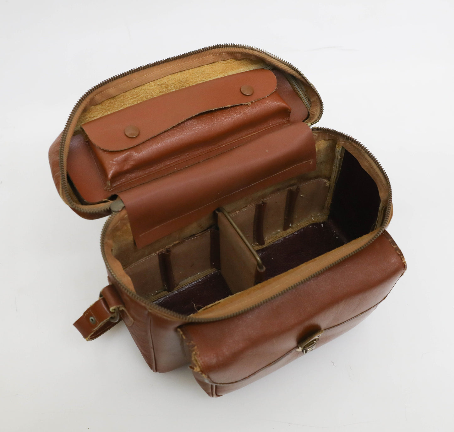 Vintage 1950s Leather Camera Case