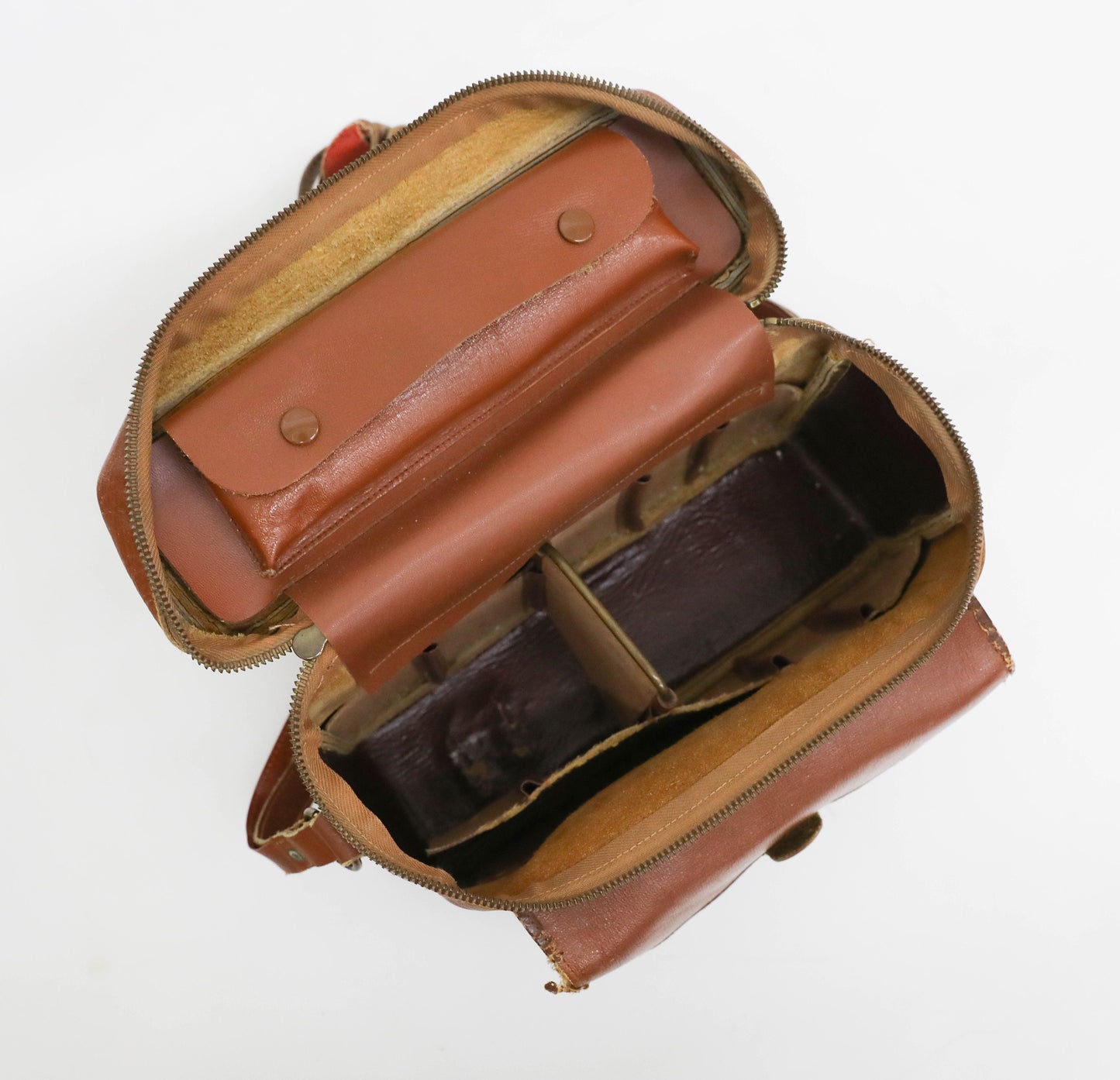 Vintage 1950s Leather Camera Case